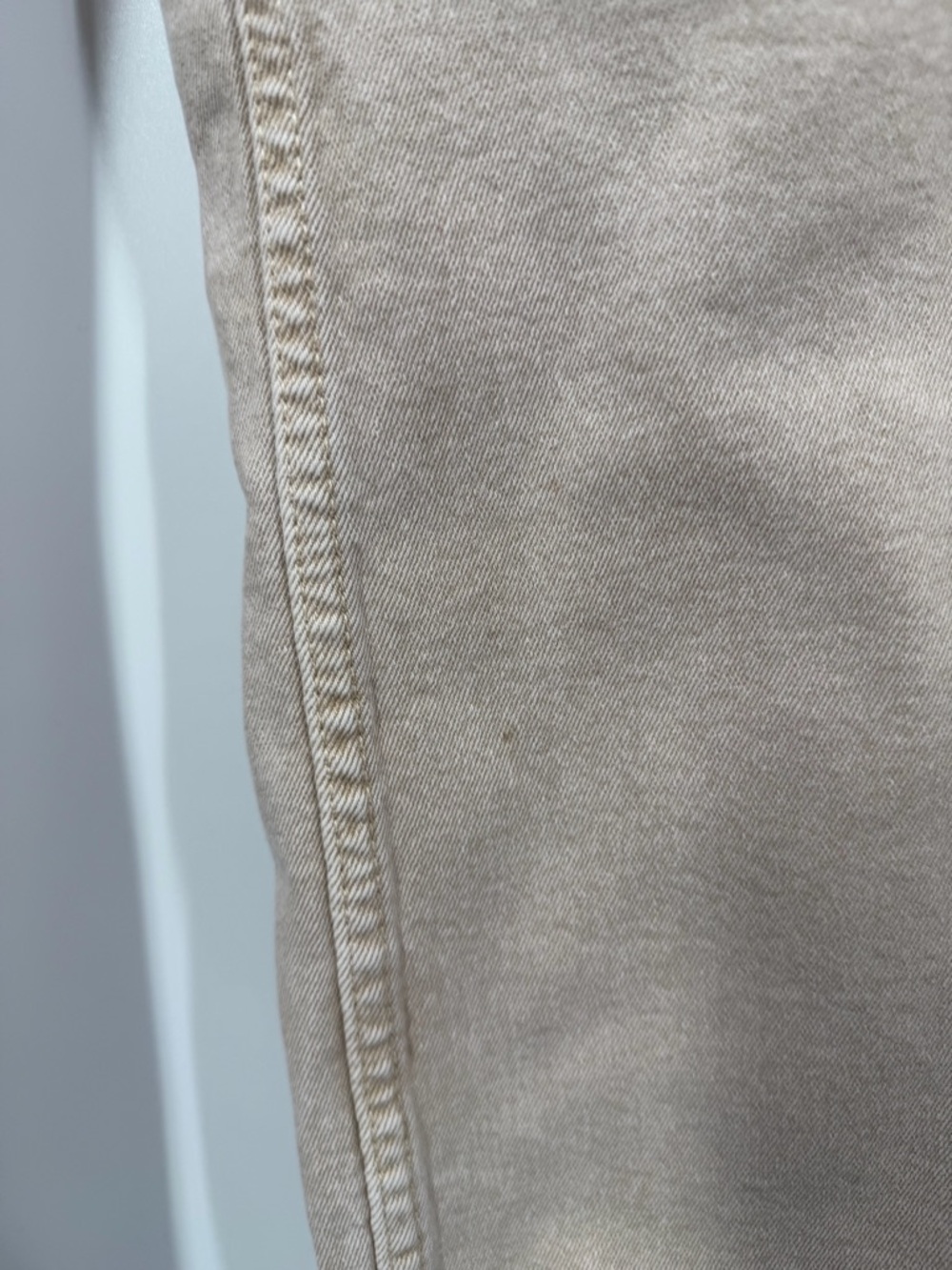 Mango MNG Catherin High Rise Culotte Jeans Khaki - Picture 5 of 11